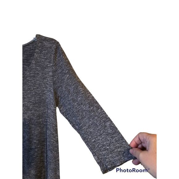 Eddie Bauer 3/4 Sleeve Heathered Top - Picture 2 of 8